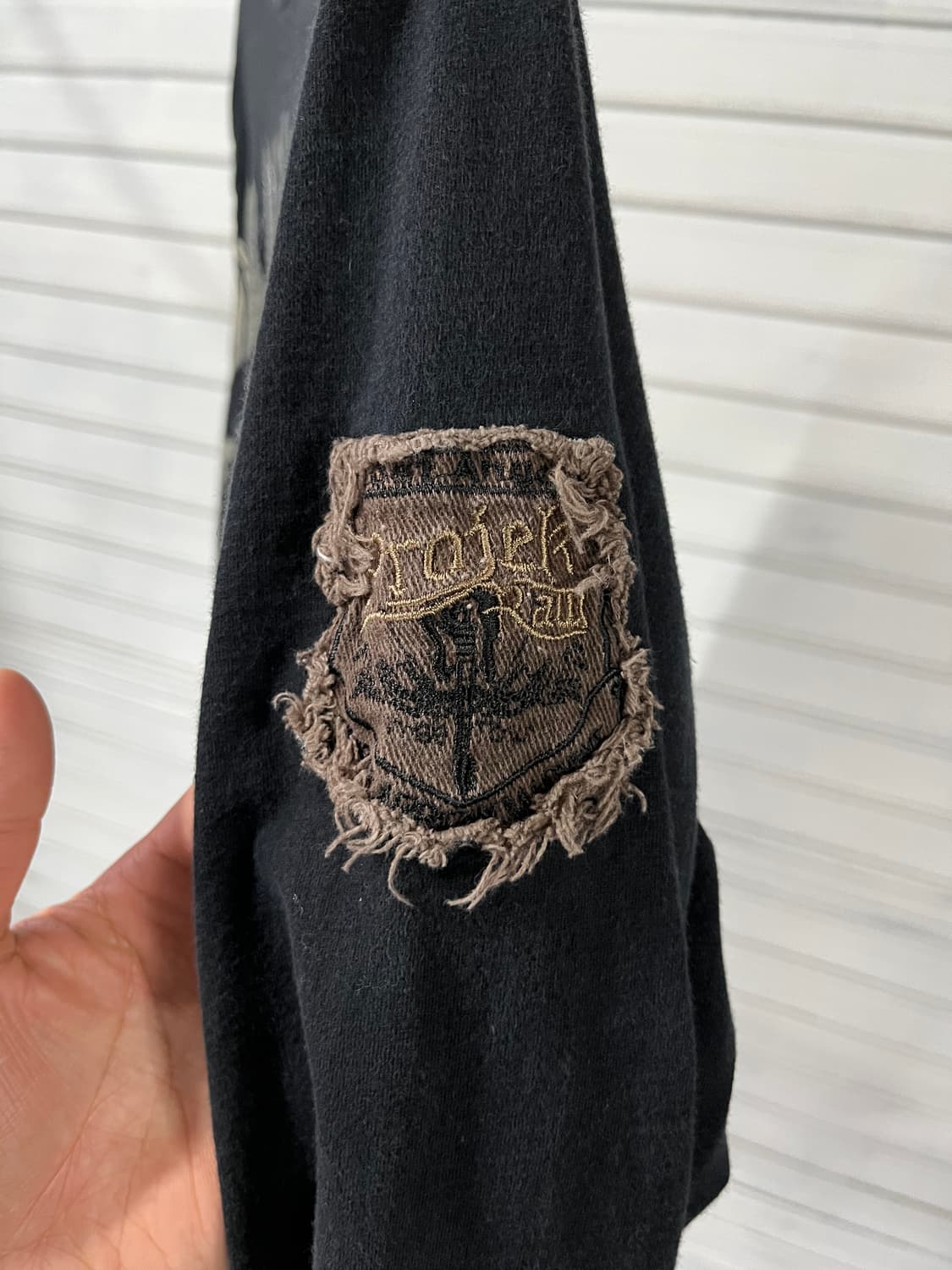 Projek Raw grunge long tee 상품이미지6