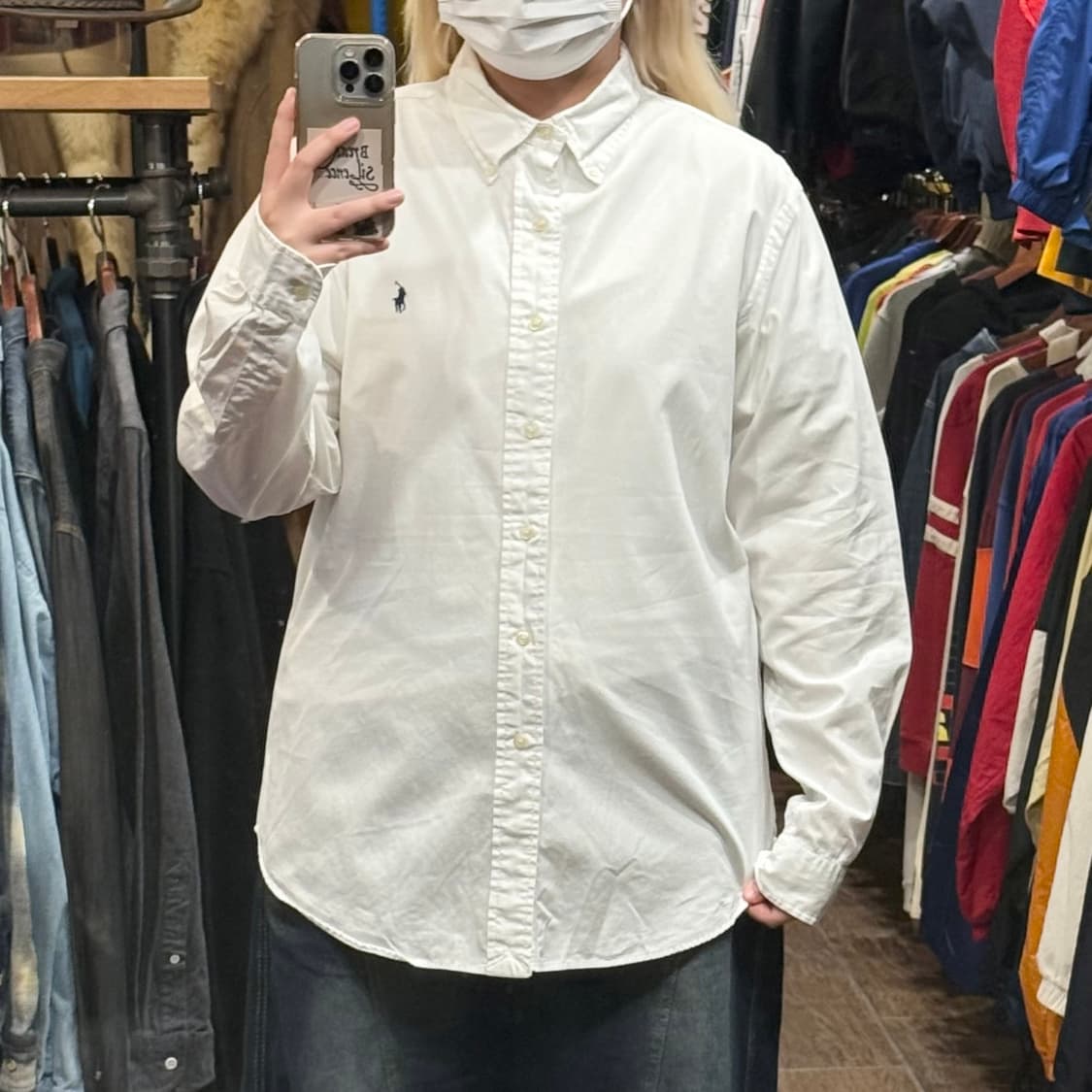 [HI] 폴로 랄프로렌 긴팔셔츠 화이트 상품이미지2