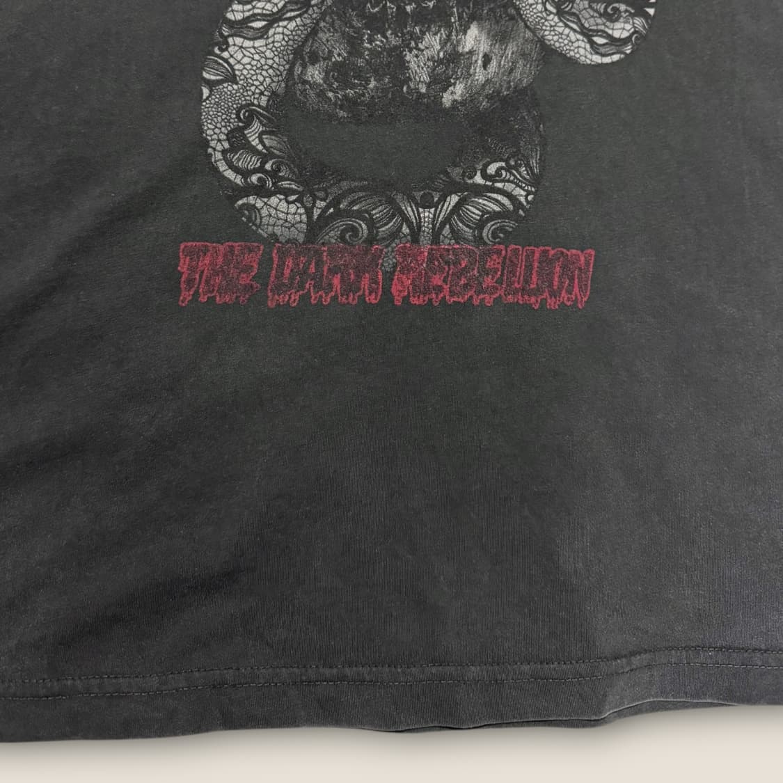 Black Venom 1995 월드투어 총알 디테일 티셔츠 XL 상품이미지4