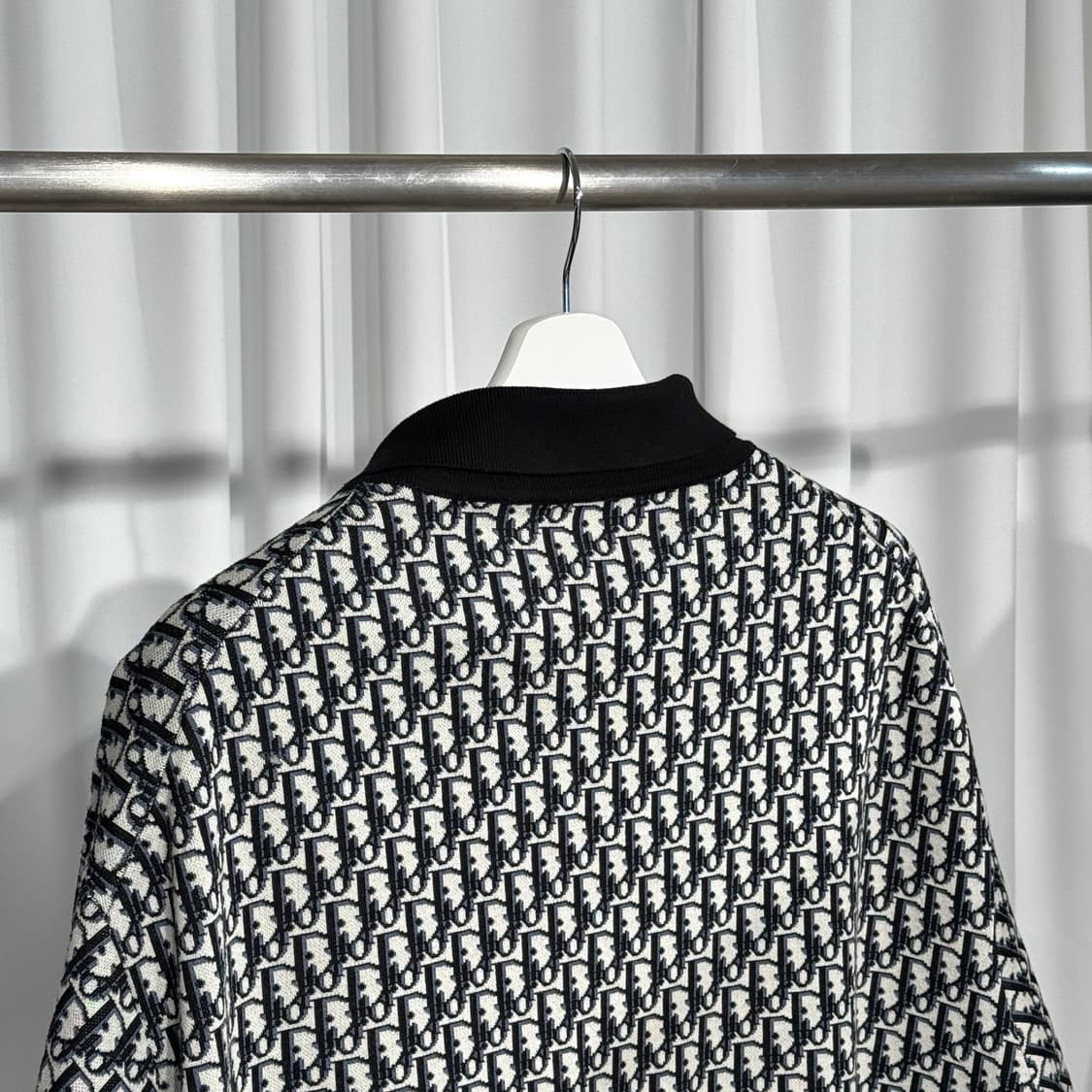 [정품] 디올 오블리크 자카드 니트 카라티 폴로티 3XL 상품이미지7