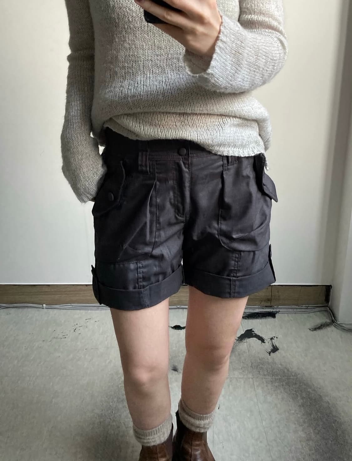 빈티지 카고 숏 팬츠 상품이미지1