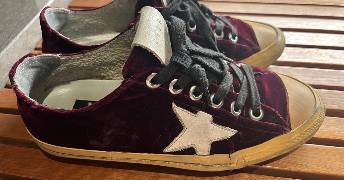 골든구스 브이스타 벨벳 37사이즈 상품이미지2