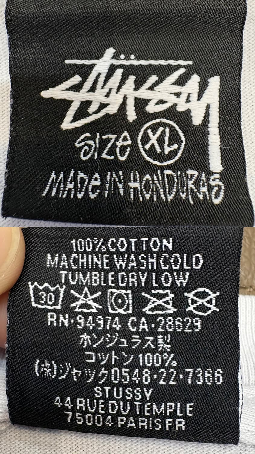 스투시 월드투어 티셔츠 상품이미지10