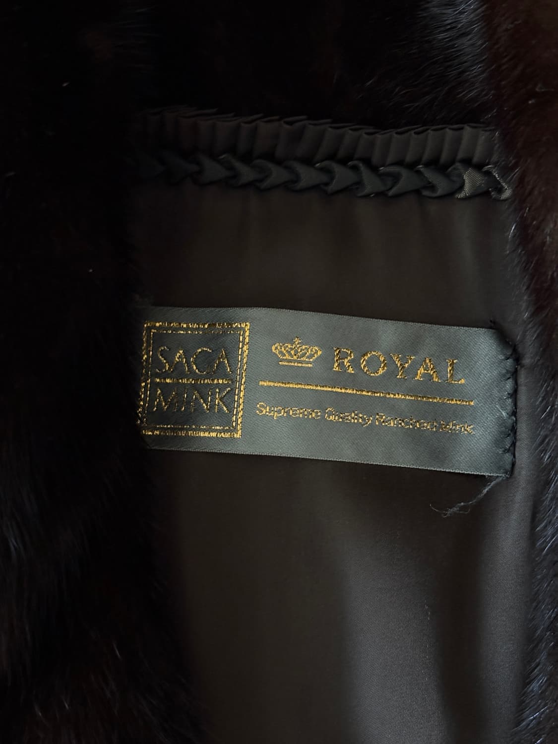 사가폭스 리얼 밍크코트 리얼퍼자켓 상품이미지6