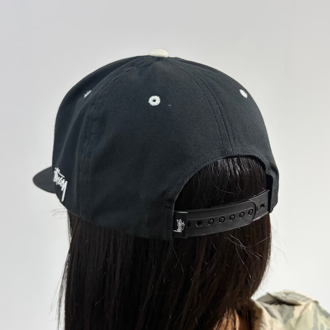 스투시 ss 스냅백 로고 모자 상품이미지5