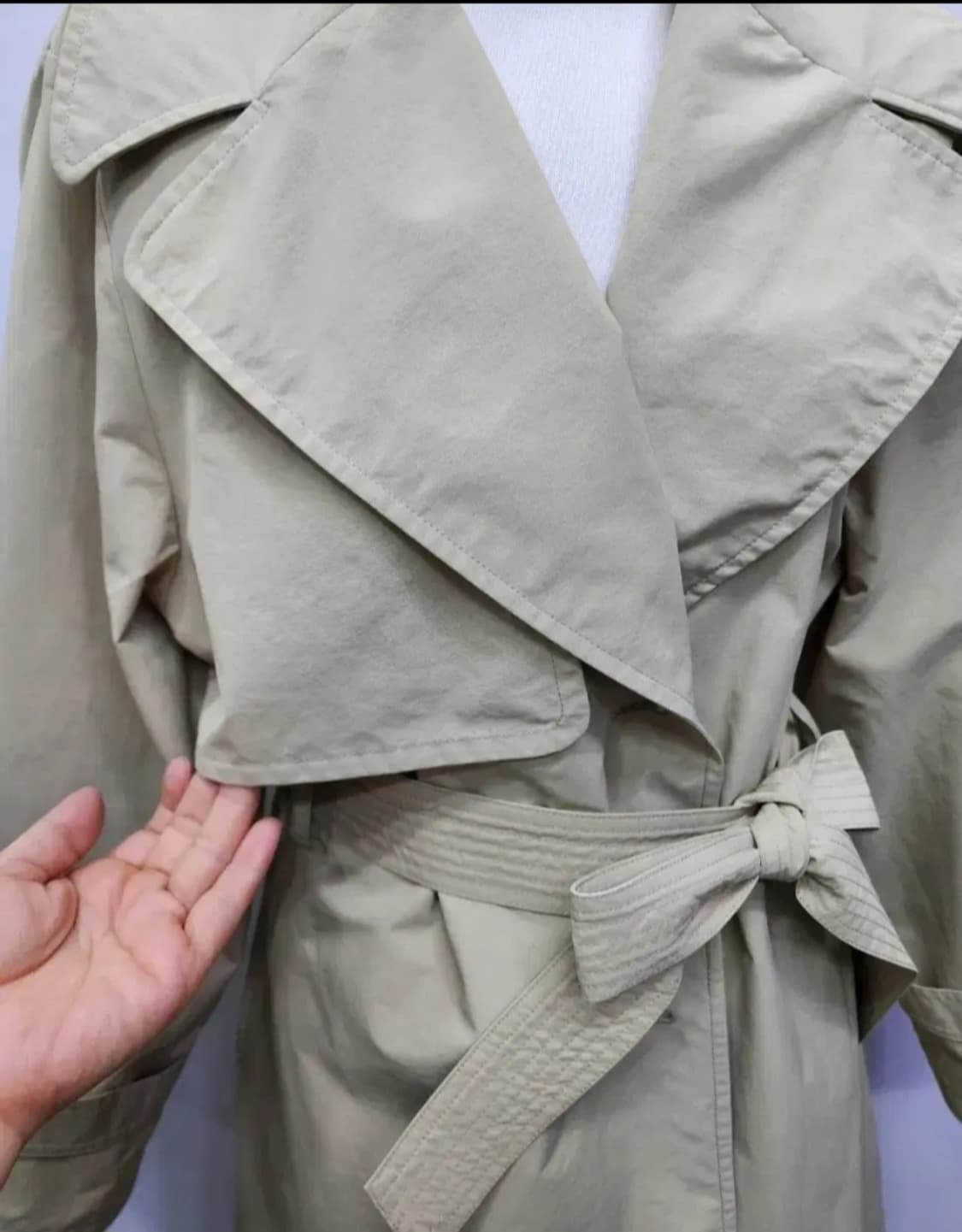 듀웰 벨티드 롱트렌치 코트66 상품이미지2