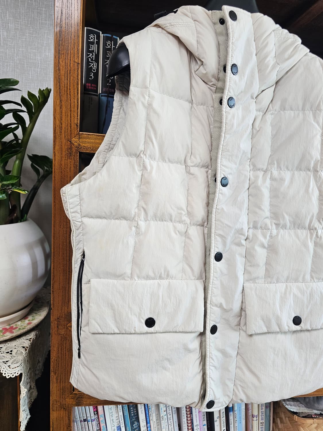 정품 씨피 CP컴퍼니 고글 패딩 조끼 100 팔아요 자켓 상품이미지6