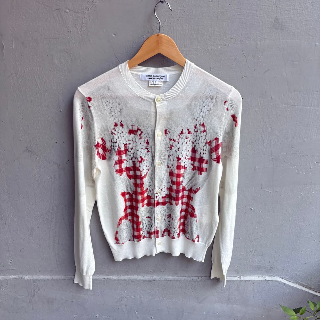 꼼데가르송 트롱프뢰유 가디건 상품이미지2