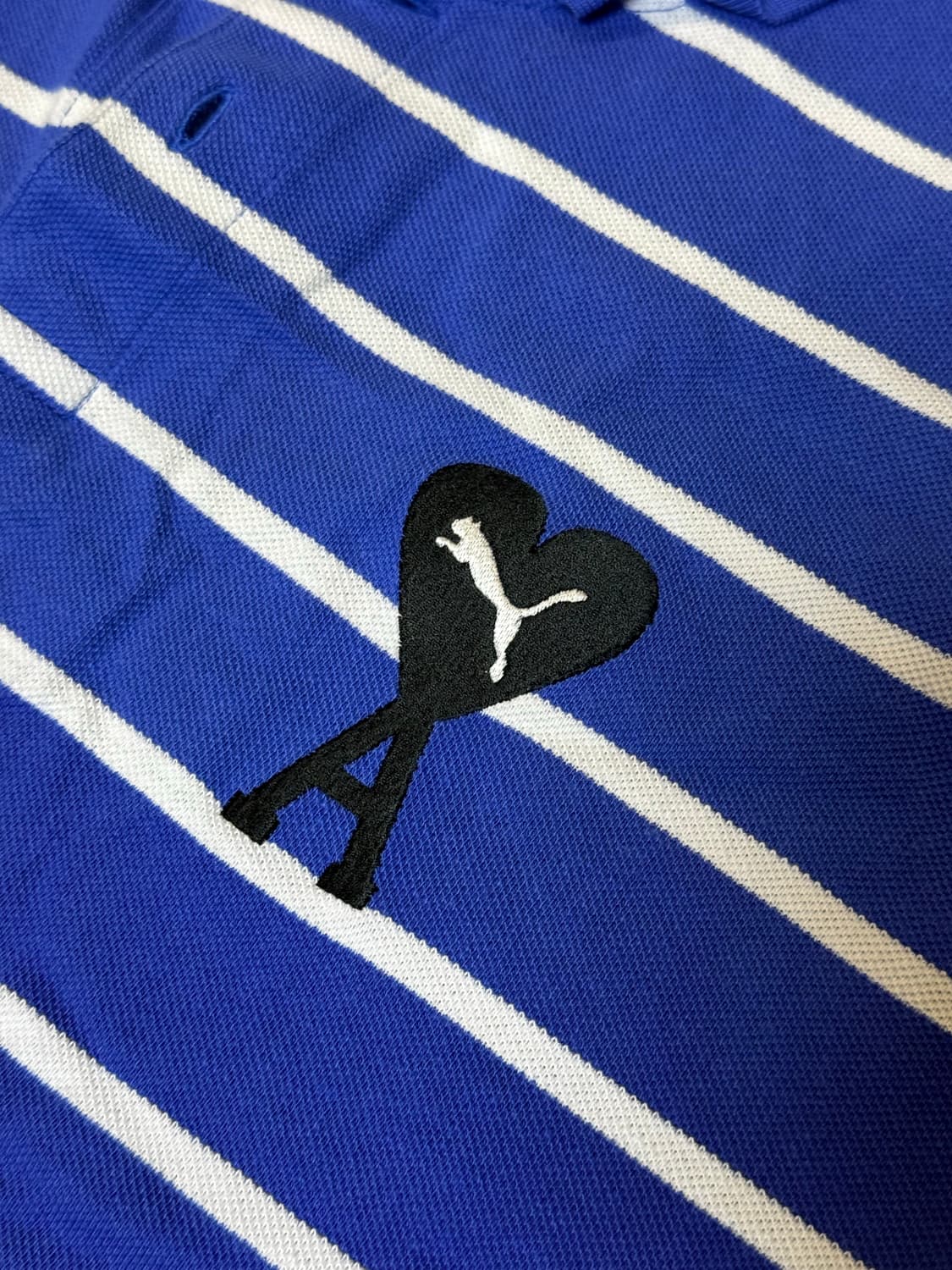 [정품택 제공] 푸마 AMI 콜라보 XL 폴로티 상품이미지2