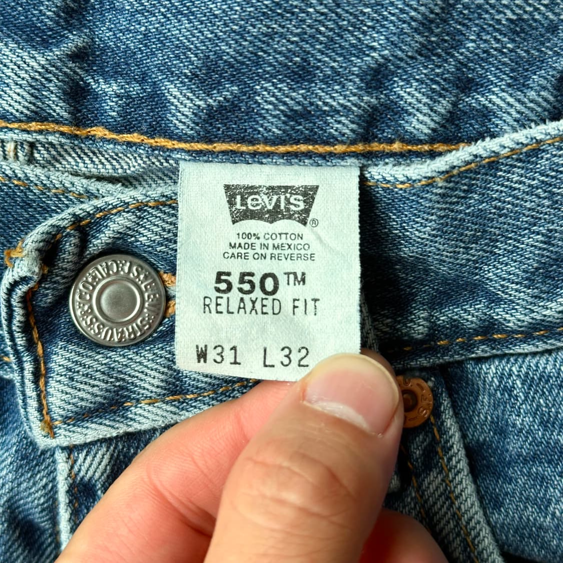 [32] 리바이스 550 90s 31x32 105cm 상품이미지8