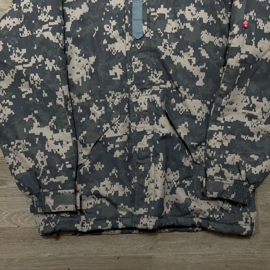 사우스플레이 밀리터리 겨울용 기모 바람막이 자켓 [카모플라쥬] M/95 상품이미지3