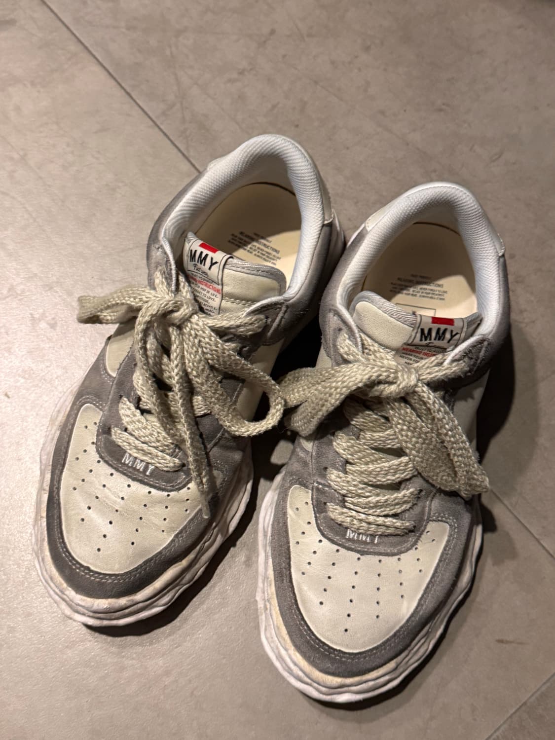 미하라 야스히로 웨인 디스트레스 43사이즈(박스있음) 상품이미지1