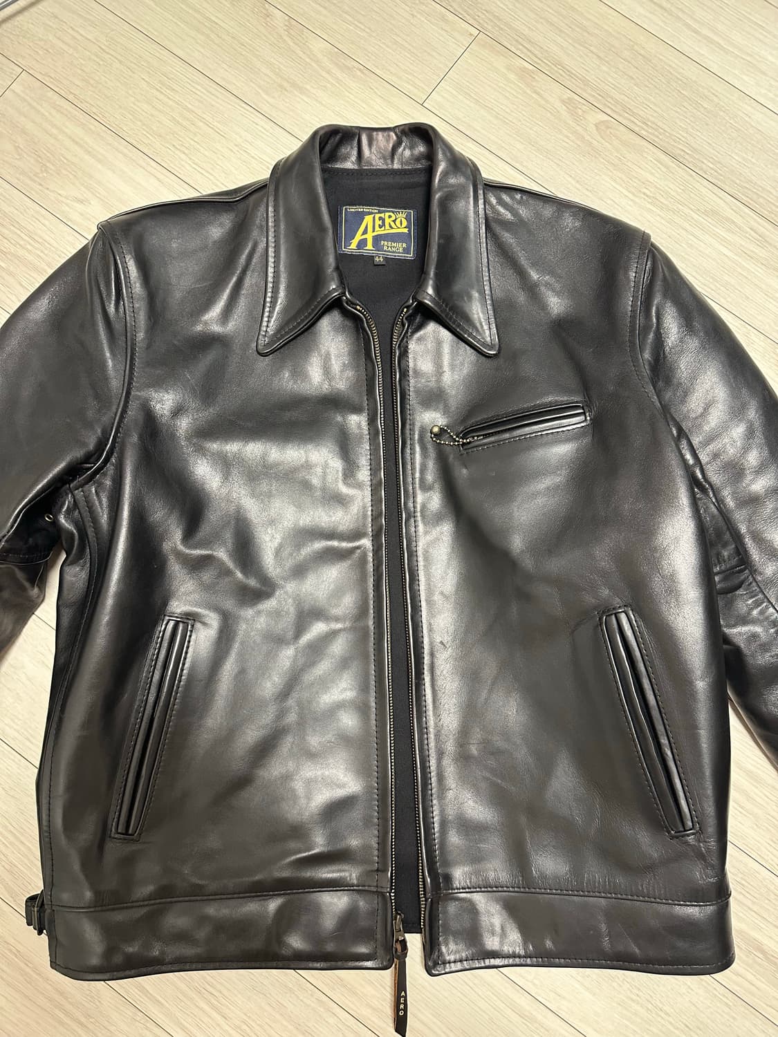 에어로레더 하이웨맨 프리미어 44사이즈 판매 상품이미지1