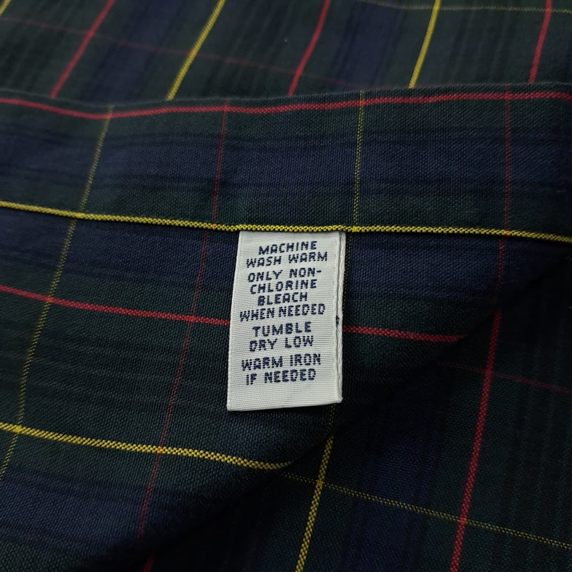 CK393 XL 폴로 90s 클래식 타탄체크 셔츠 남방 상품이미지5