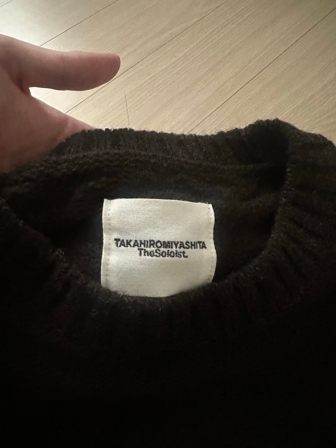 Takahiromiyashita The Soloist Aran knit. 상품이미지2