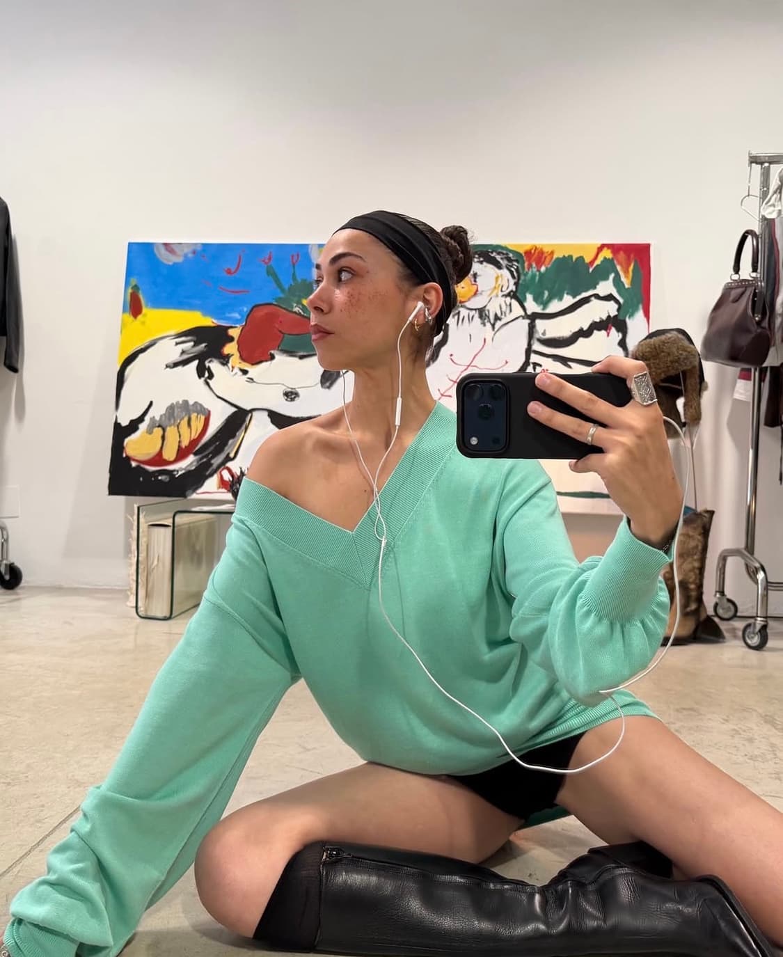 Niihai 니트원피스 상품이미지5