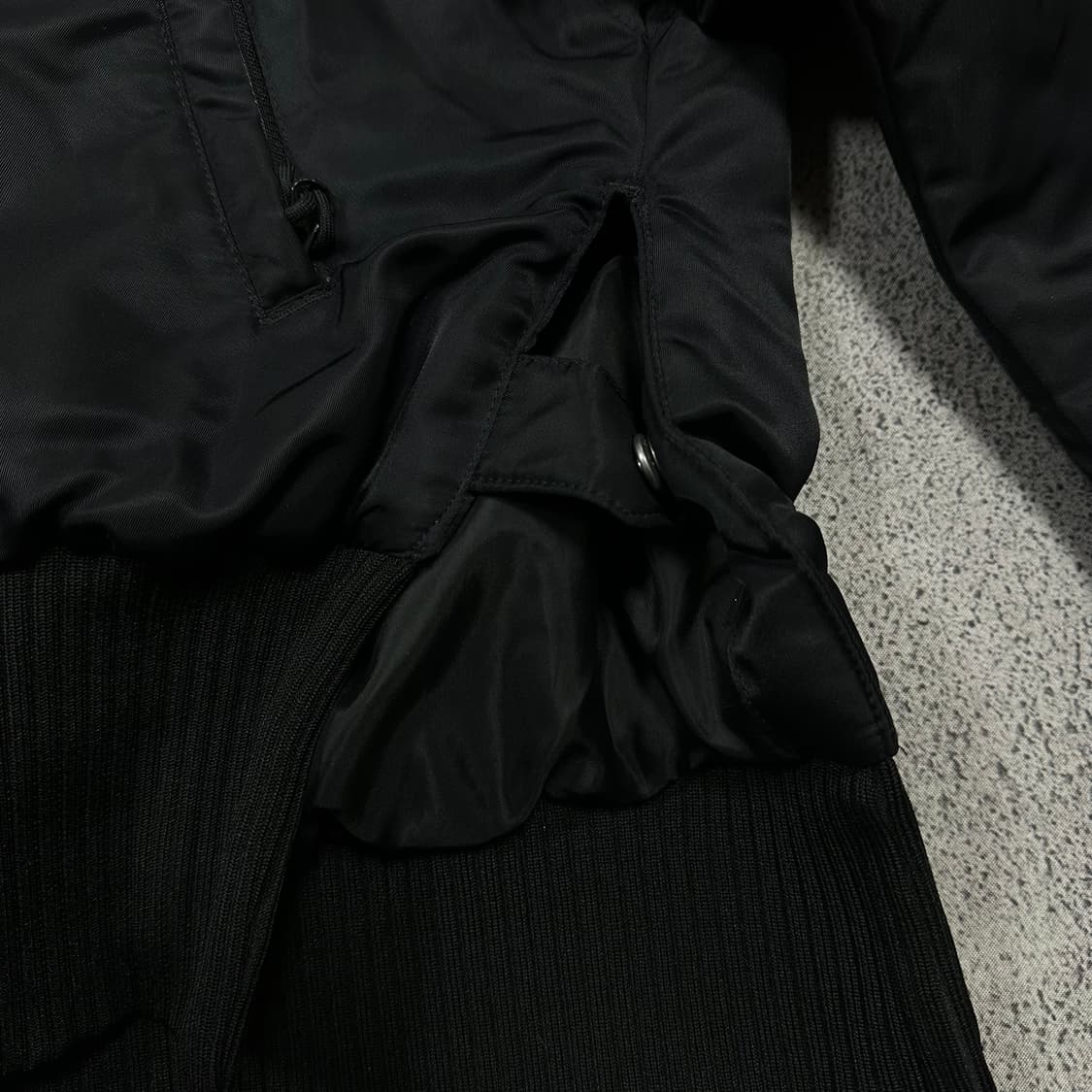 ✨ (바배) 아디다스 블랙 봄버 자켓  상품이미지4