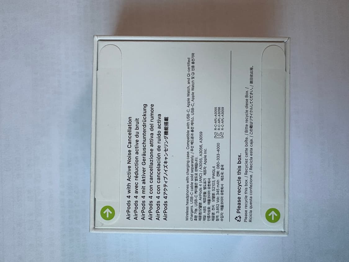 에어팟 4세대 노이즈캔슬링(미개봉) 상품이미지4