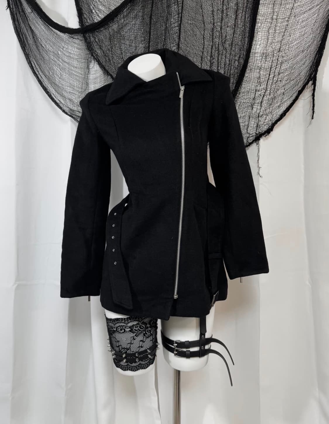 zipper belt jacket 상품이미지1