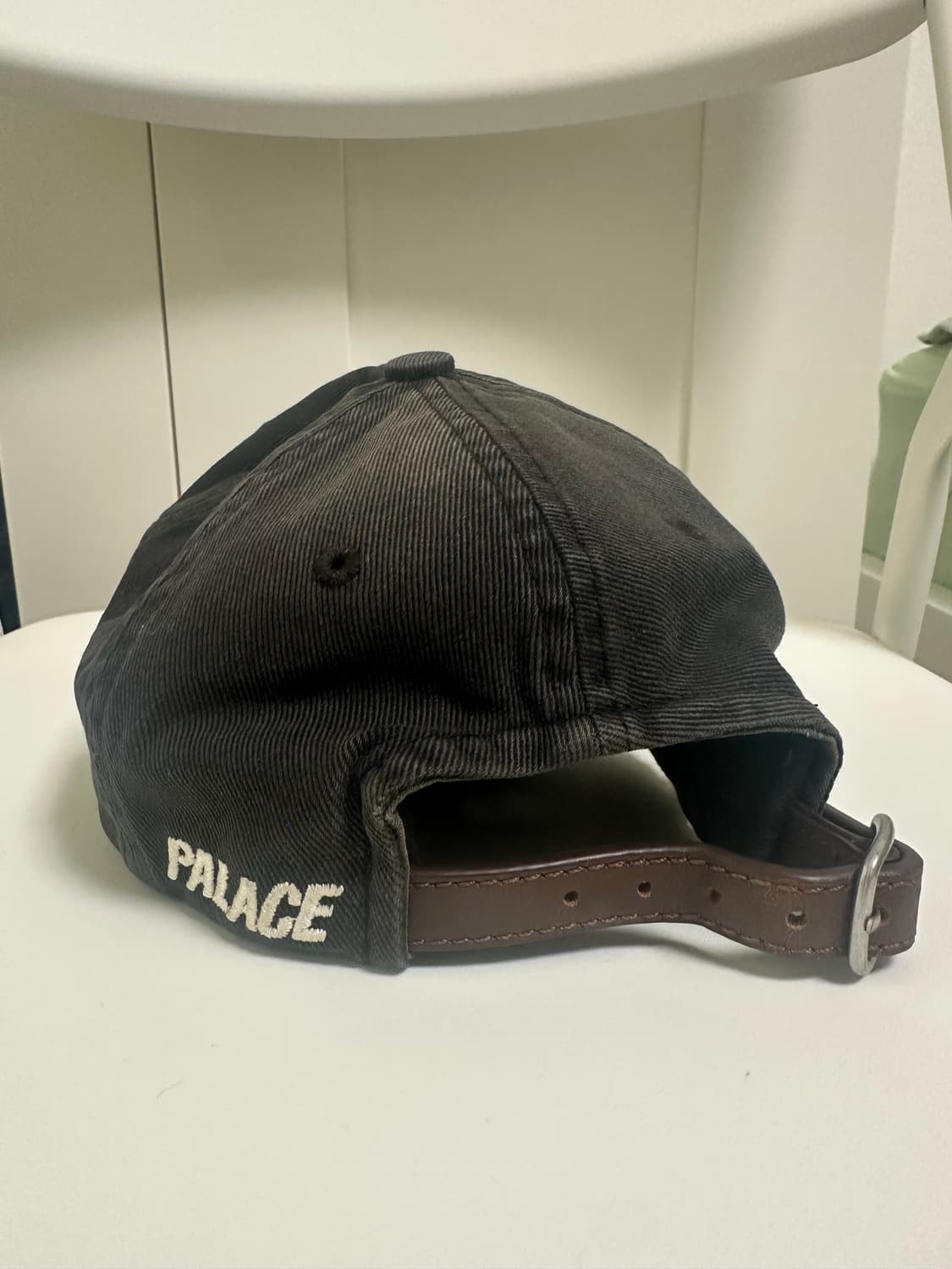 Palace Washed Twill P 6-Panel Black  상품이미지4