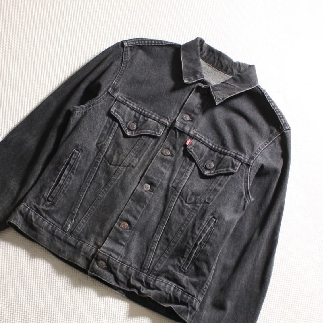 Levi’s 리바이스 흑청 데님 자켓 L023 상품이미지2