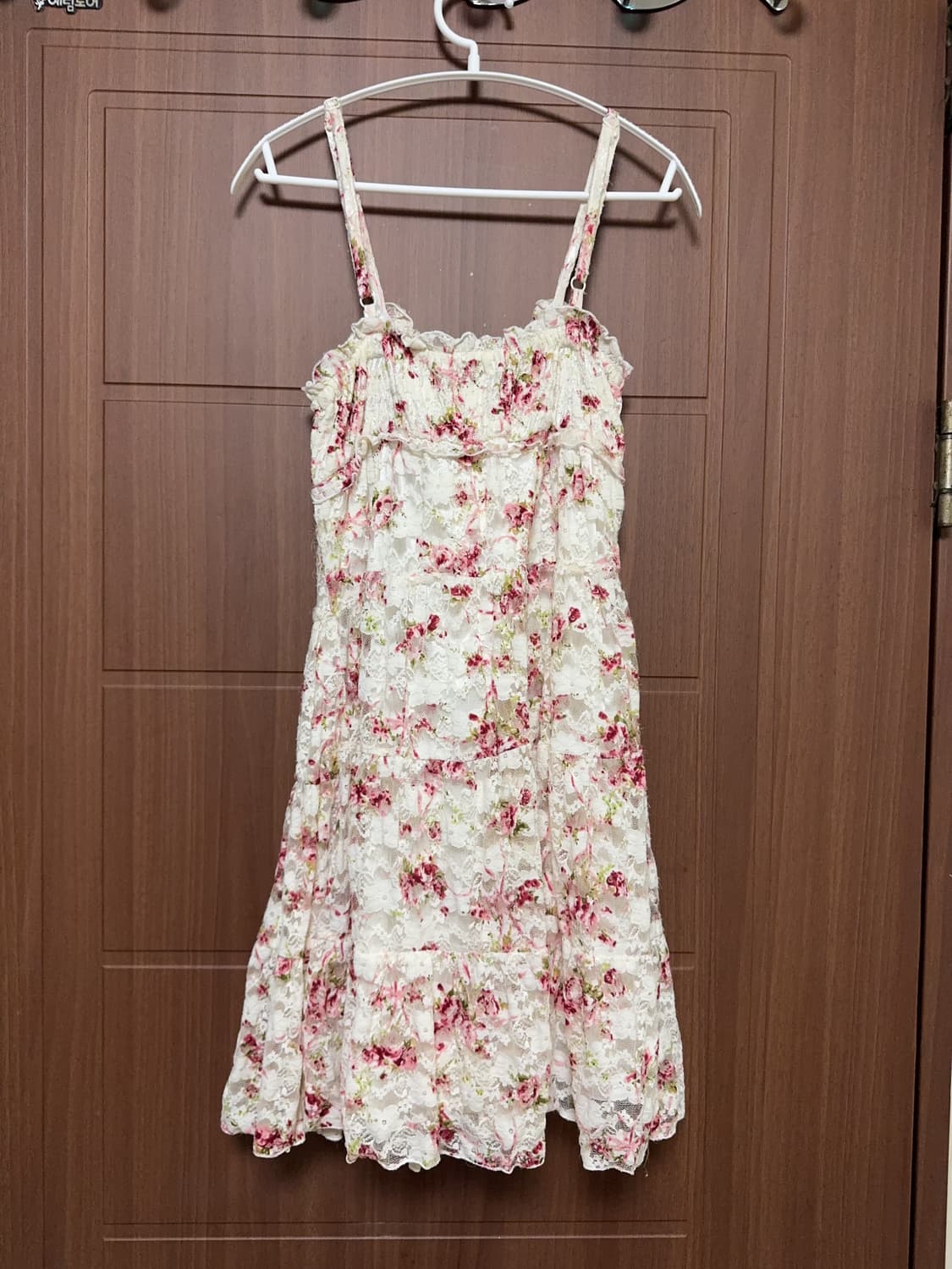 Liz lisa 리즈리사 일본 빈티지 히메갸루 핀터깔 플로럴 원피스 상품이미지6