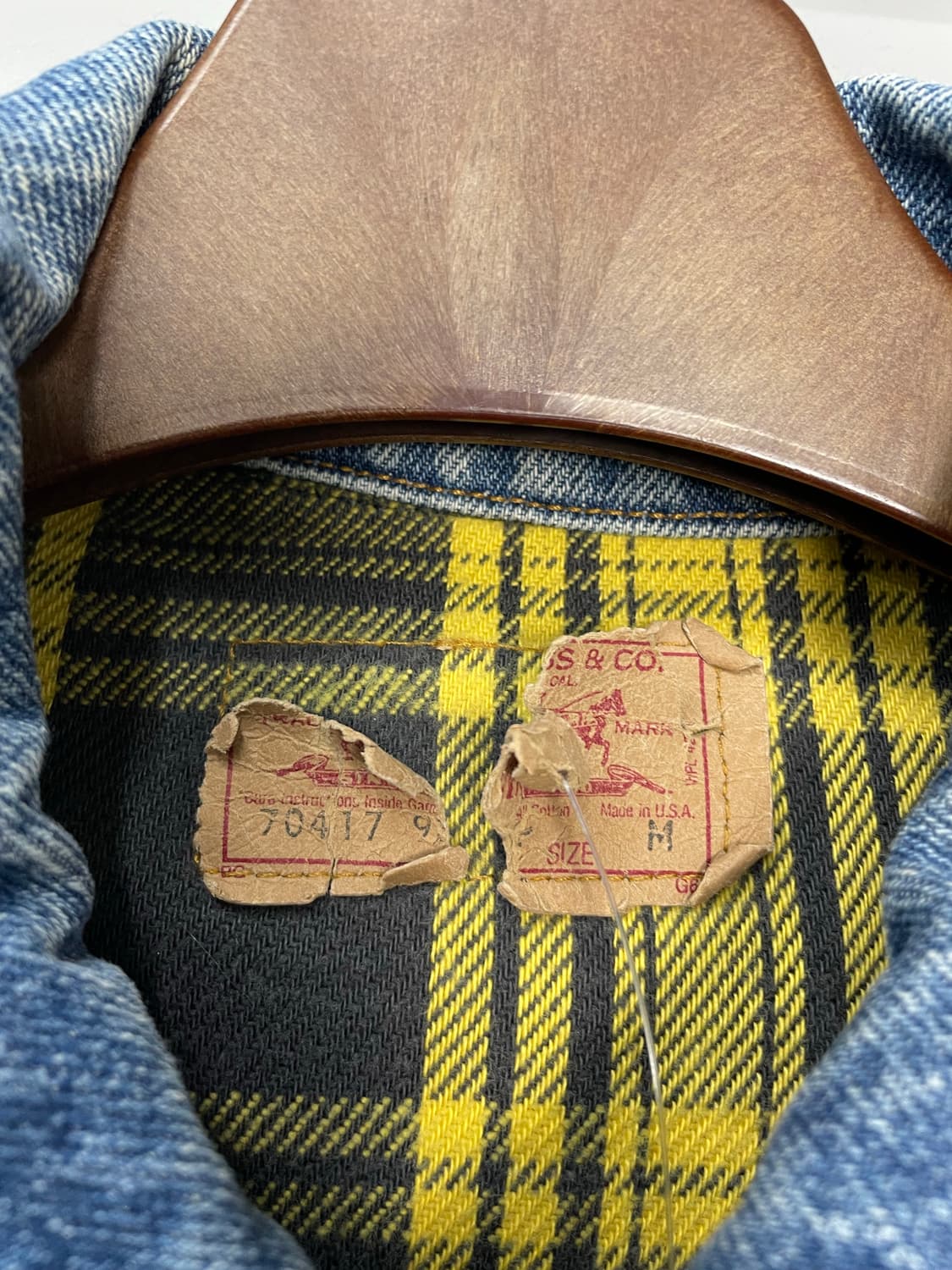 리바이스 90s 데님 트러커 자켓 H1101 상품이미지5