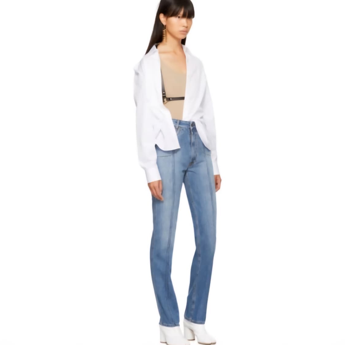 메종마르지엘라 디테일 데님팬츠 / 여성바지 상품이미지2