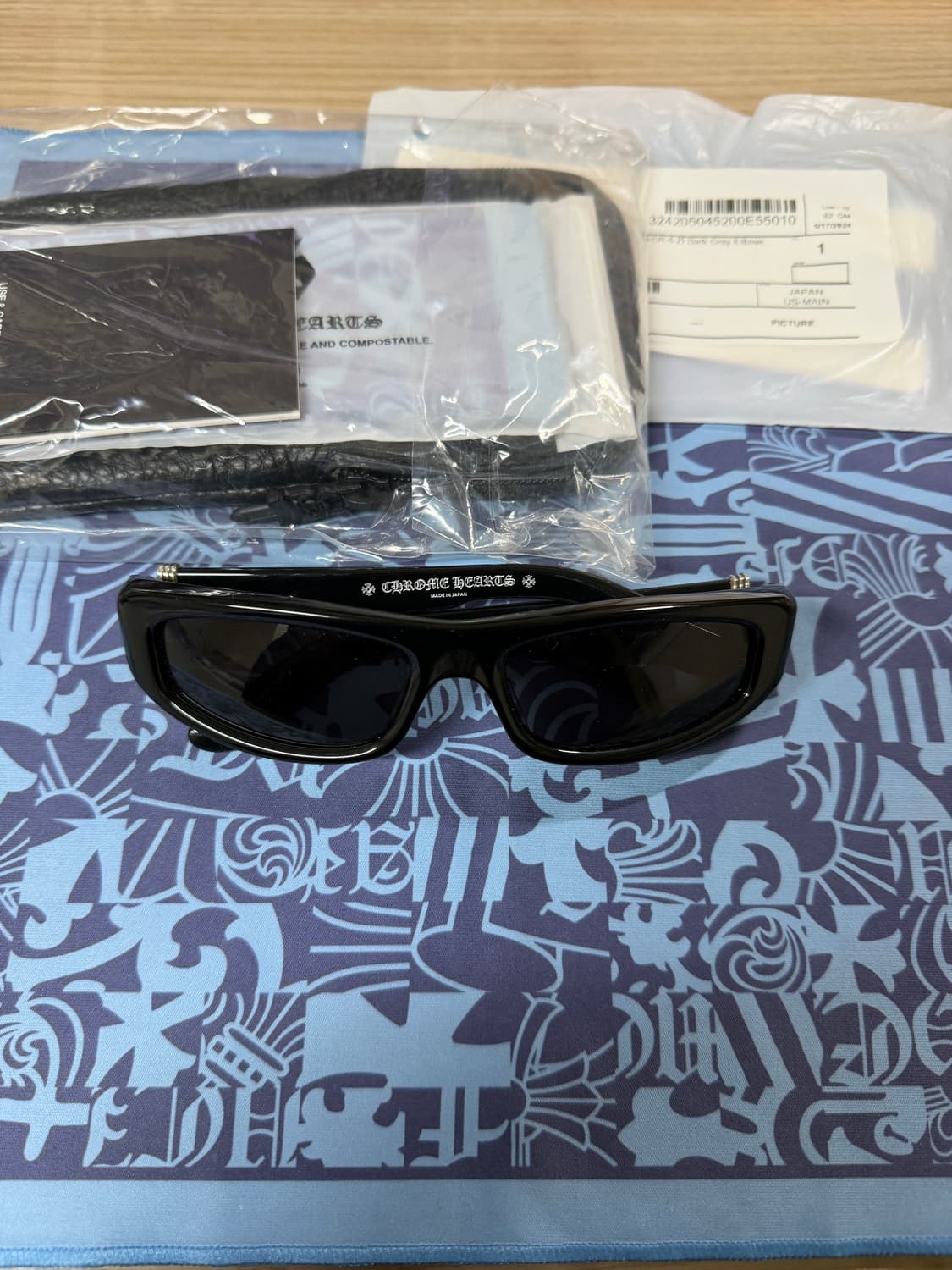 크롬하츠 롤러스타 선글라스 블랙 상품이미지1