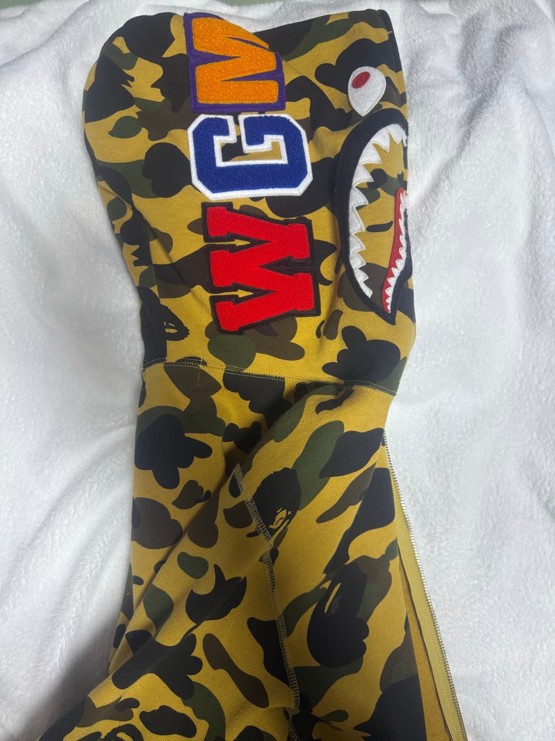 베이프 후드집업 황계 M 상품이미지1