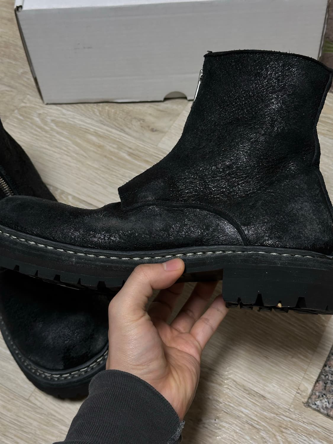 Guidi 구이디 센터지퍼 부츠 42.5 gr05frv_ru 상품이미지5