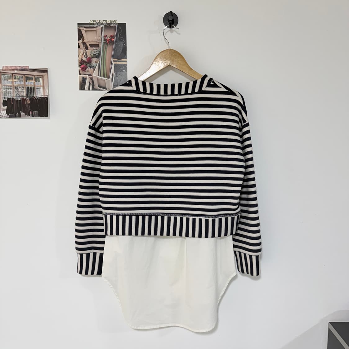 [2] derek lam 10 크로스비 맨투맨 셔츠 상품이미지2