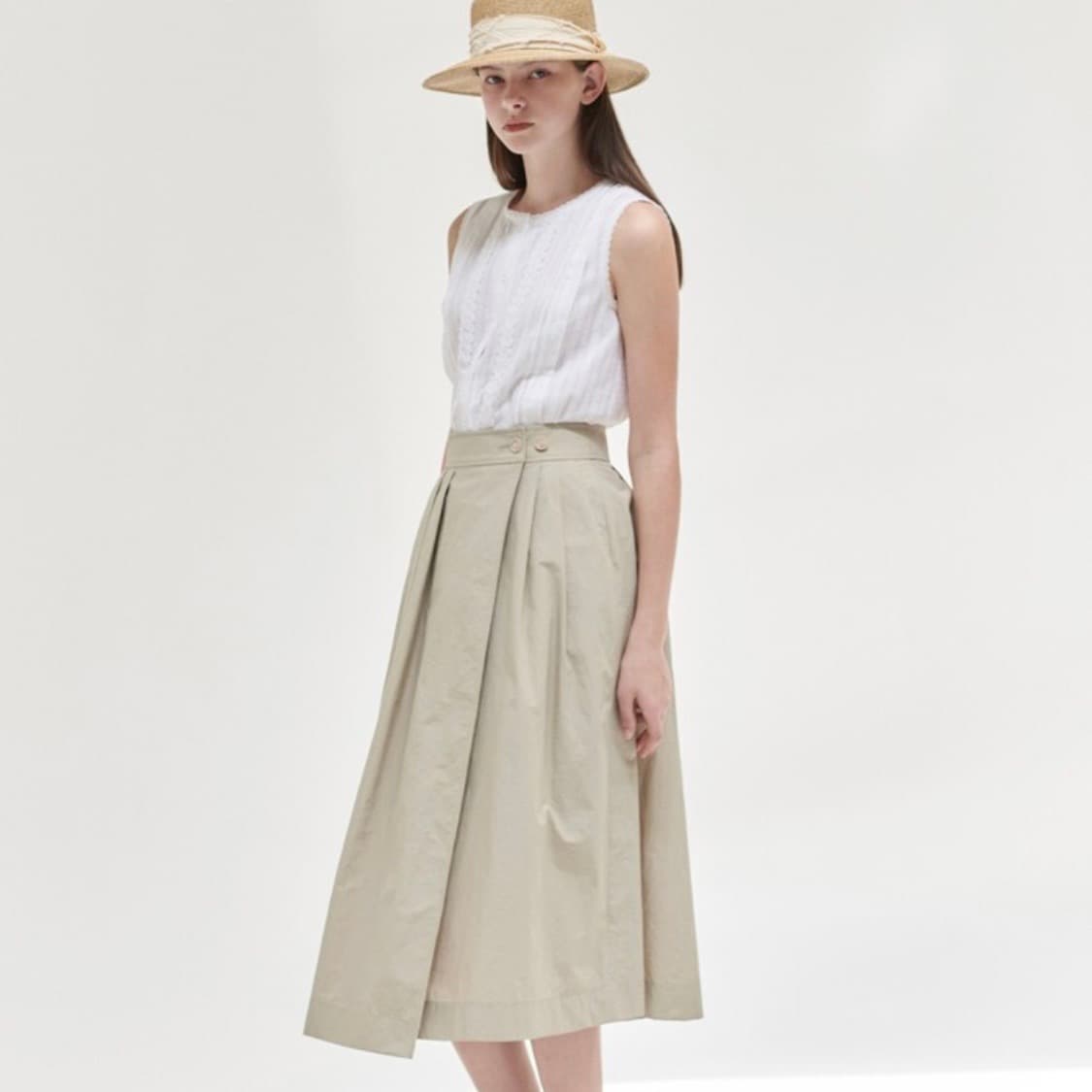 24SS 닐바이피 레이스 패치 썸머 블라우스 상품이미지5