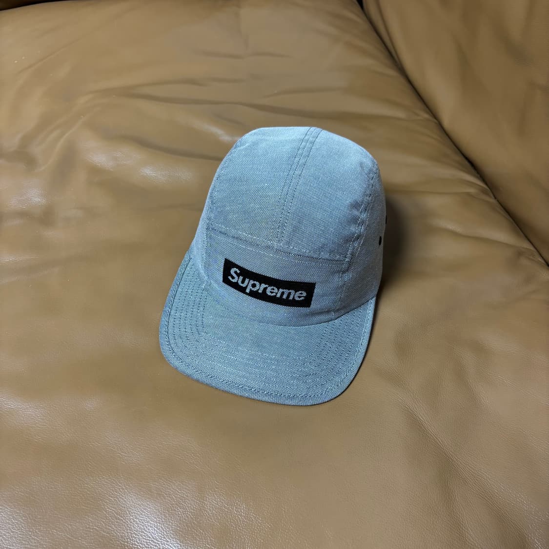 Supreme 슈프림 그레이 캠프캡 모자 (Jacquard Grey) 상품이미지1