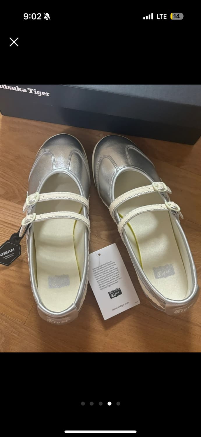 오니츠카타이거 메리제인 실버 상품이미지4
