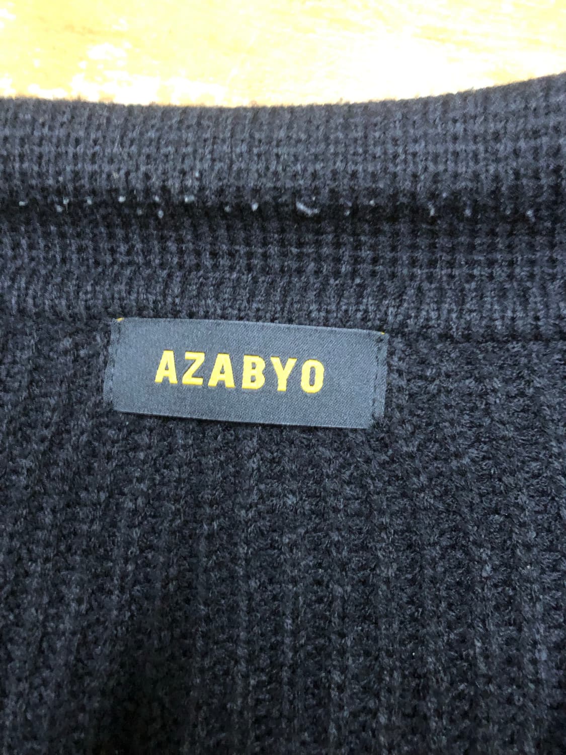  니트 카라 가디건 상품이미지2