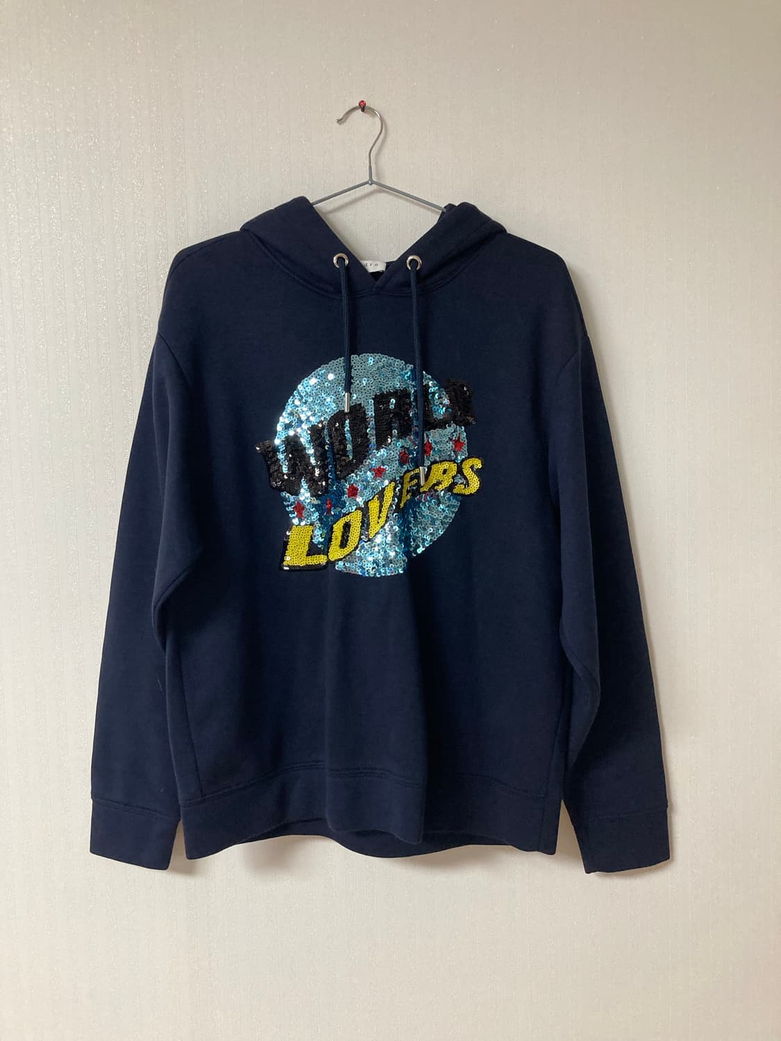 산드로 스팽글 후드티 상품이미지1