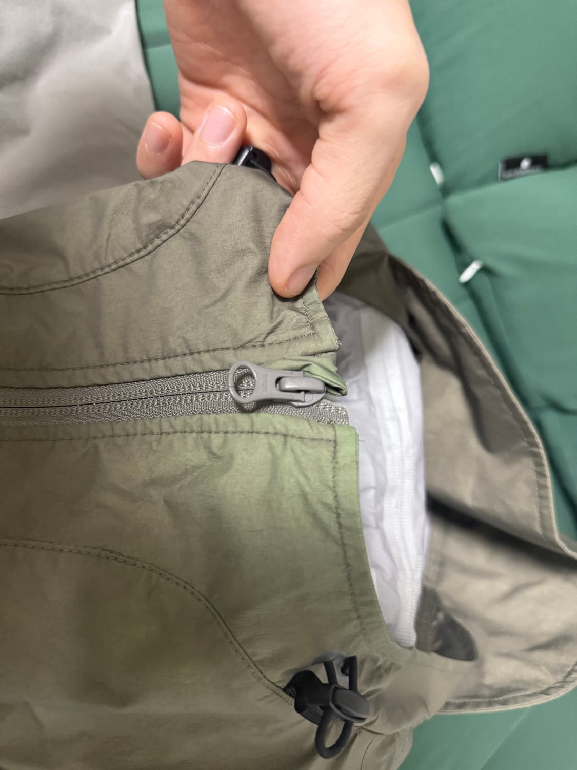 산산기어 3L 자켓 머드 카키 1사이즈 상품이미지3