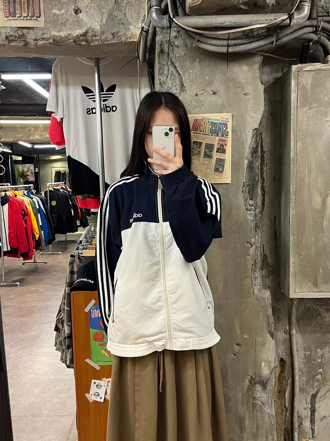 아디다스 바람막이 네이비 95 #csz1075 상품이미지2