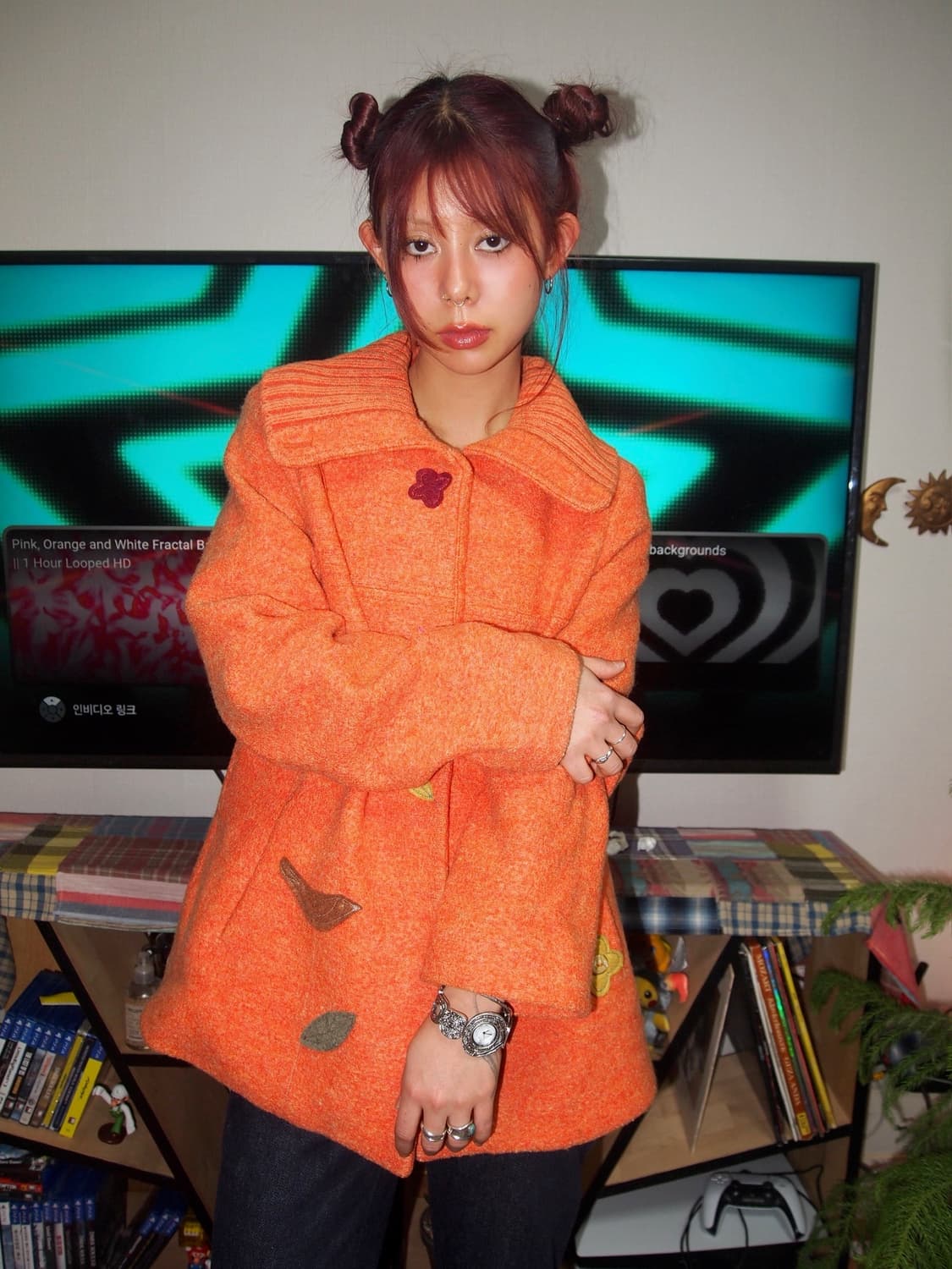 GIVY 기비 90s 울 포인트 자켓 상품이미지2