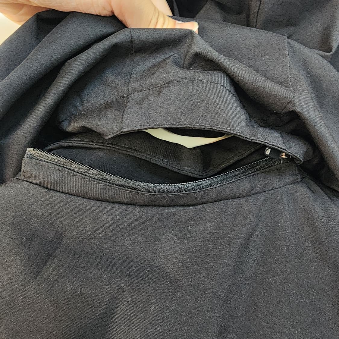 k스위스 블랙 후드 바람막이 점퍼 상품이미지6