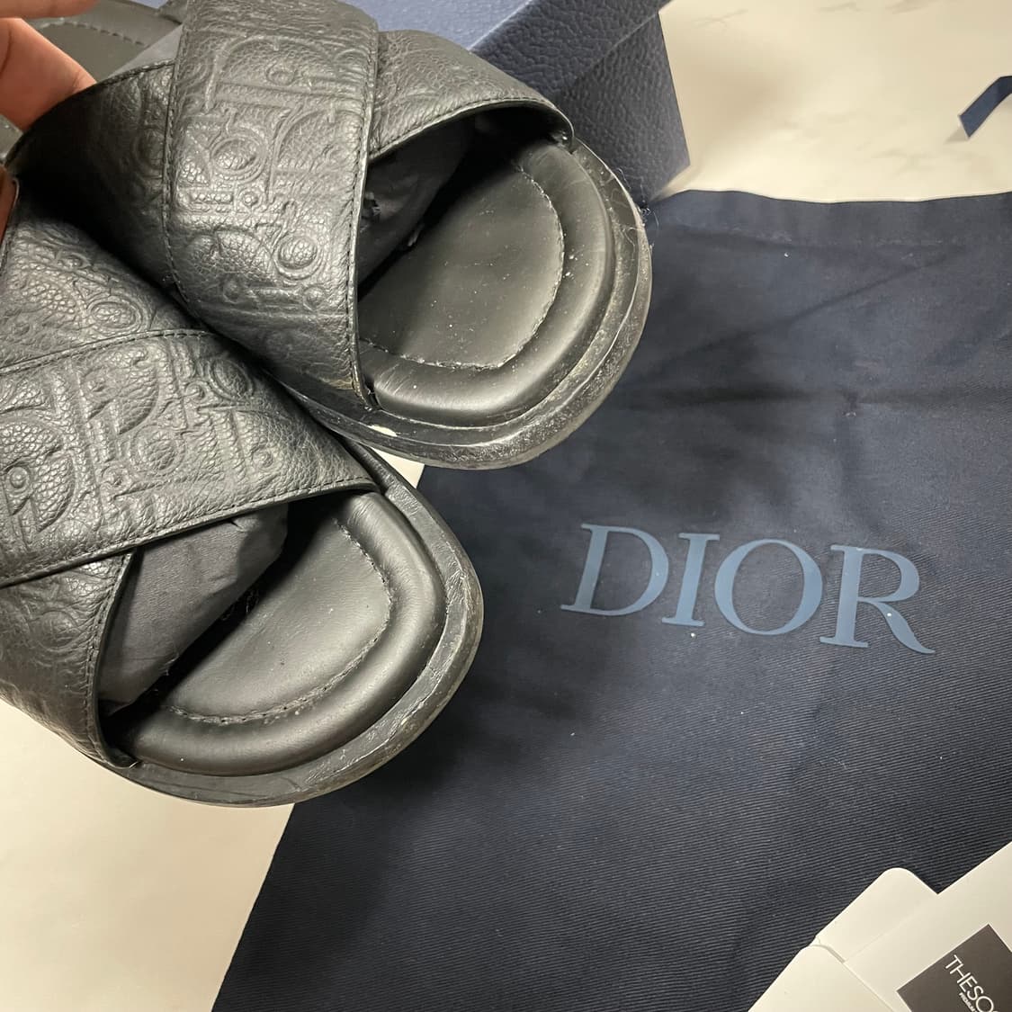 43사이즈 디올 알리아스 샌들 정품 상품이미지3