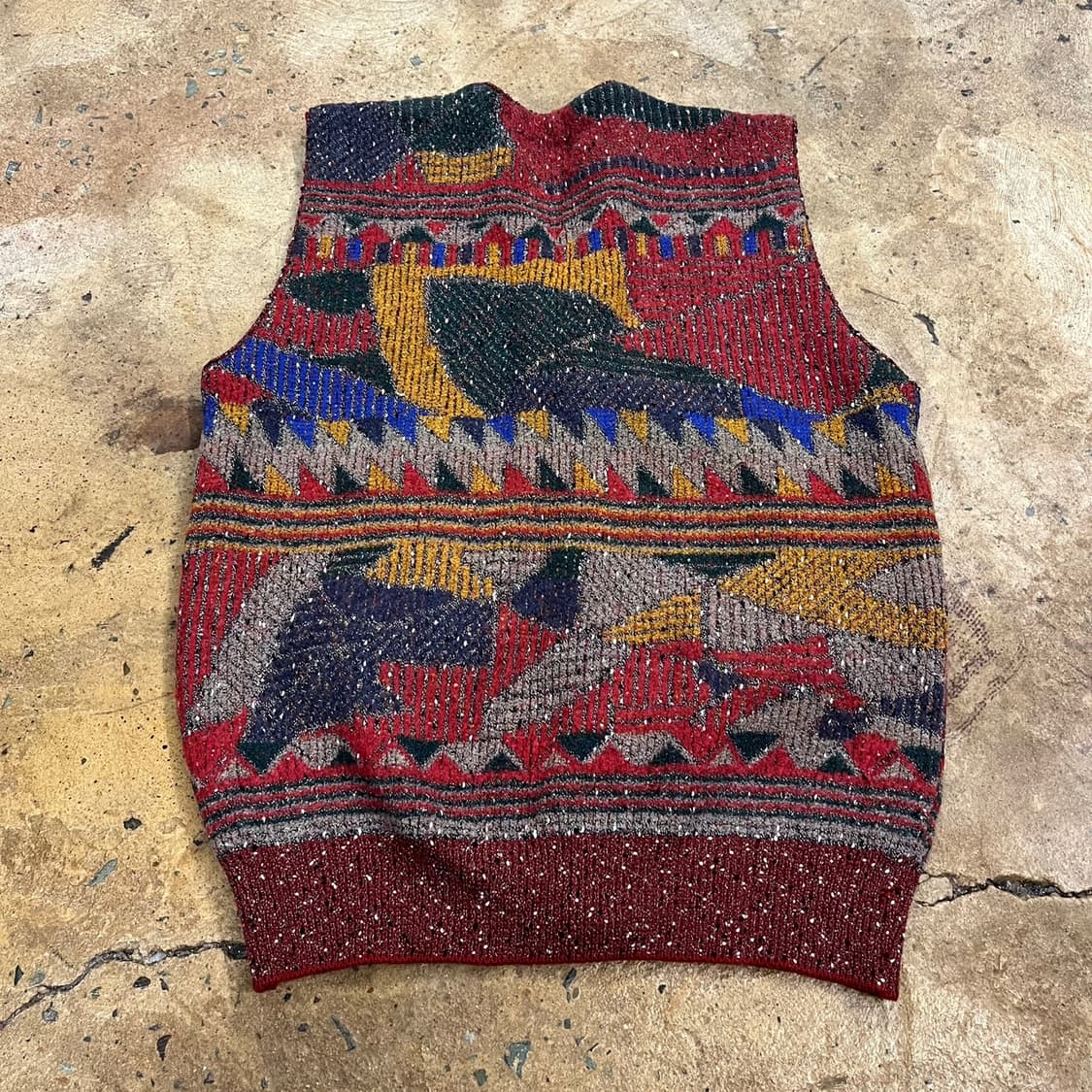 [정품] 미쏘니 패턴 니트 조끼 베스트 b16 상품이미지3