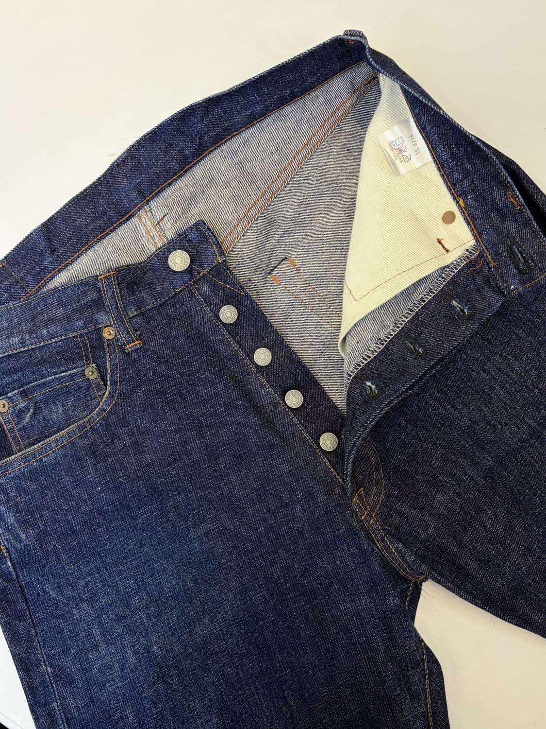 스튜디오 다치산 SD-201 셀비지 데님 팬츠 상품이미지6