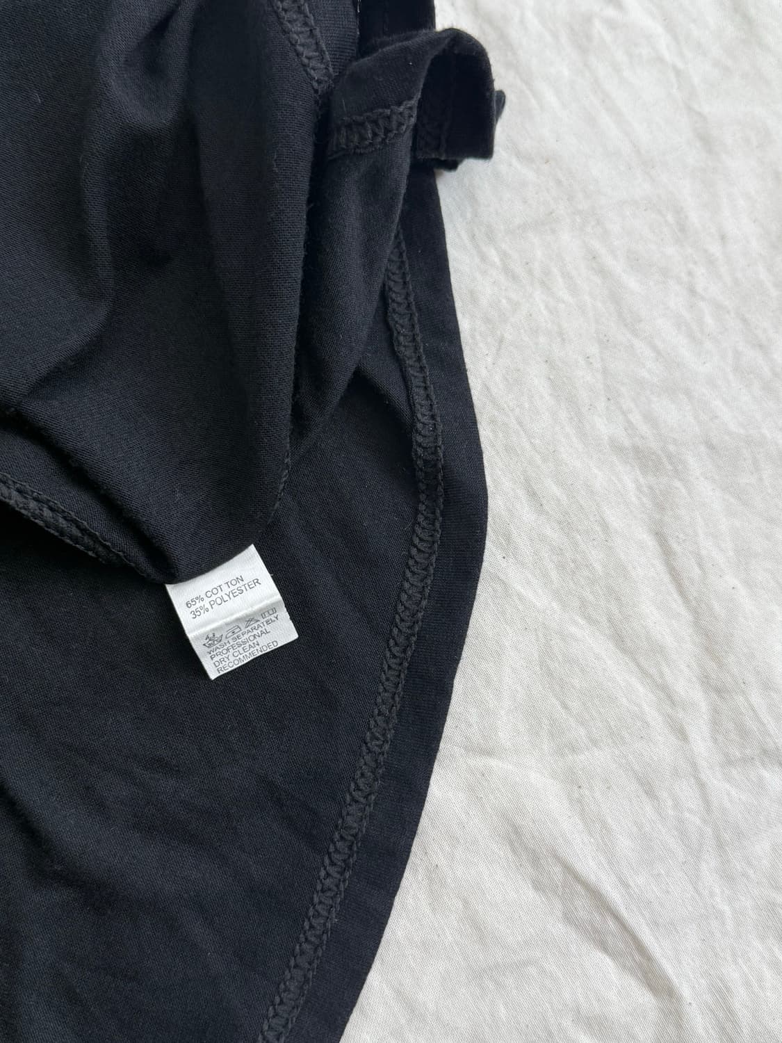 블랙 너드펑크 해골 탑 상품이미지7