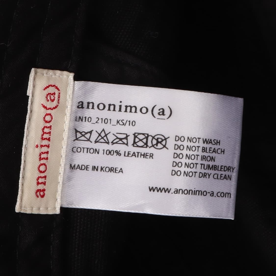 아노니모 아노니마 와플 캡 상품이미지7