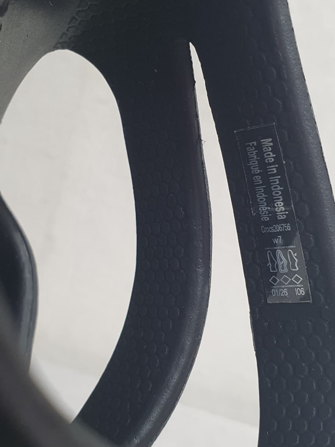 크록스 카디 2 스트랩 샌들 W7 240mm 블랙 새상품 상품이미지7