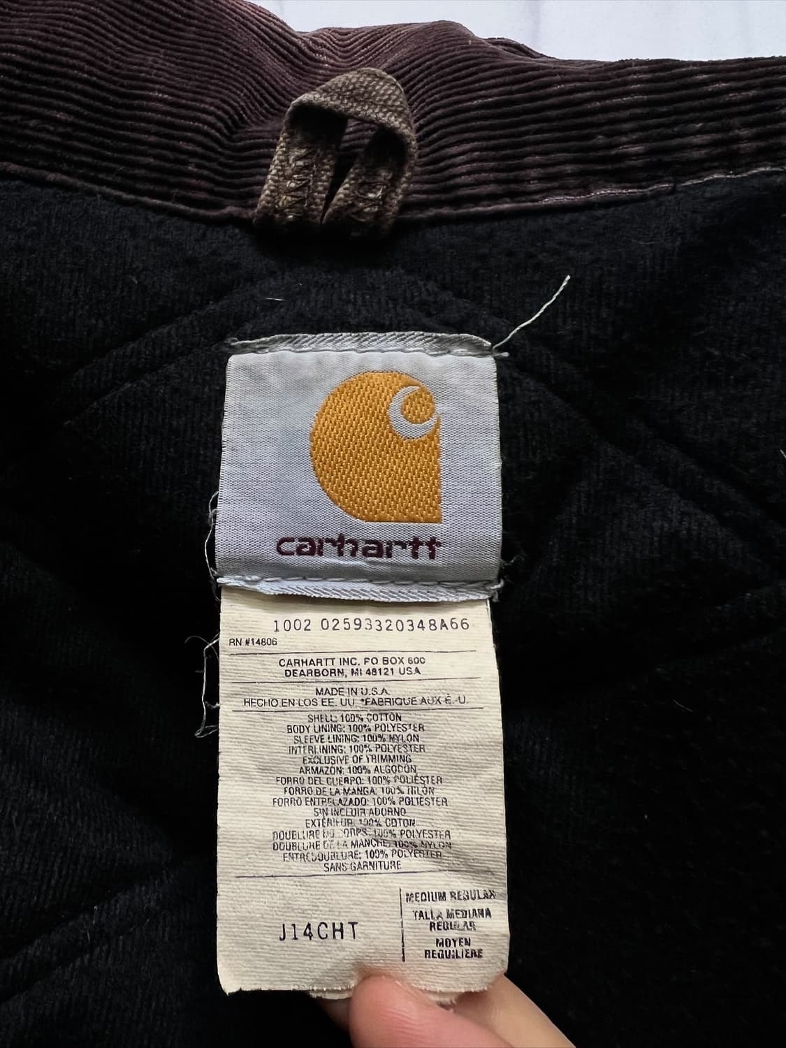 칼하트 J14 산타페 자켓 상품이미지5