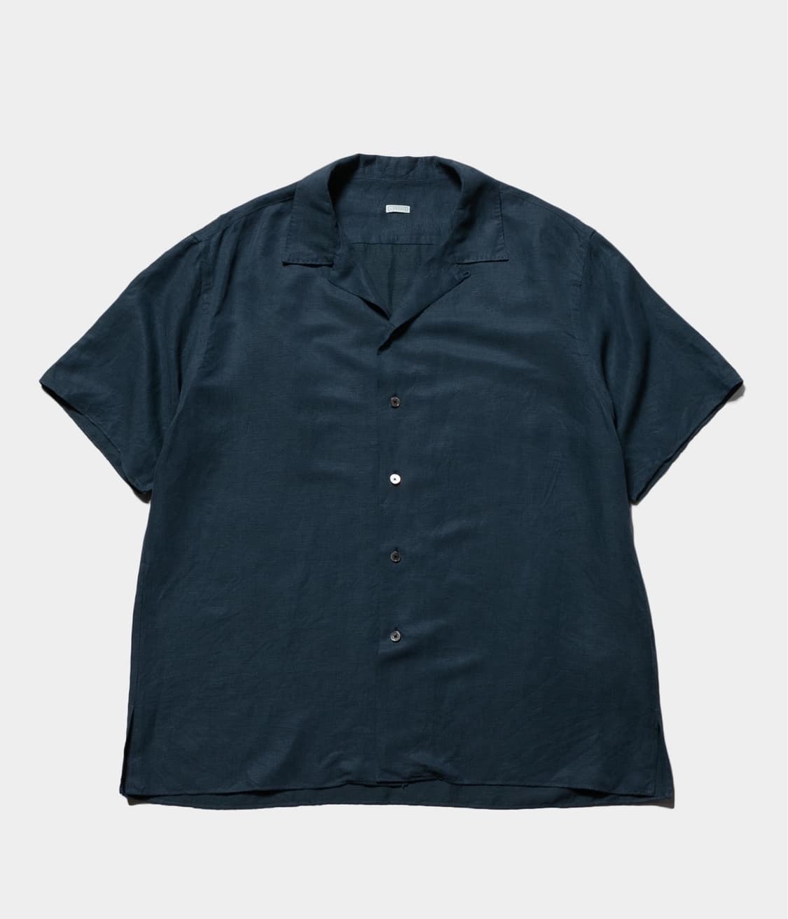 아프레쎄 실크 린넨 오픈 카라 셔츠 상품이미지2