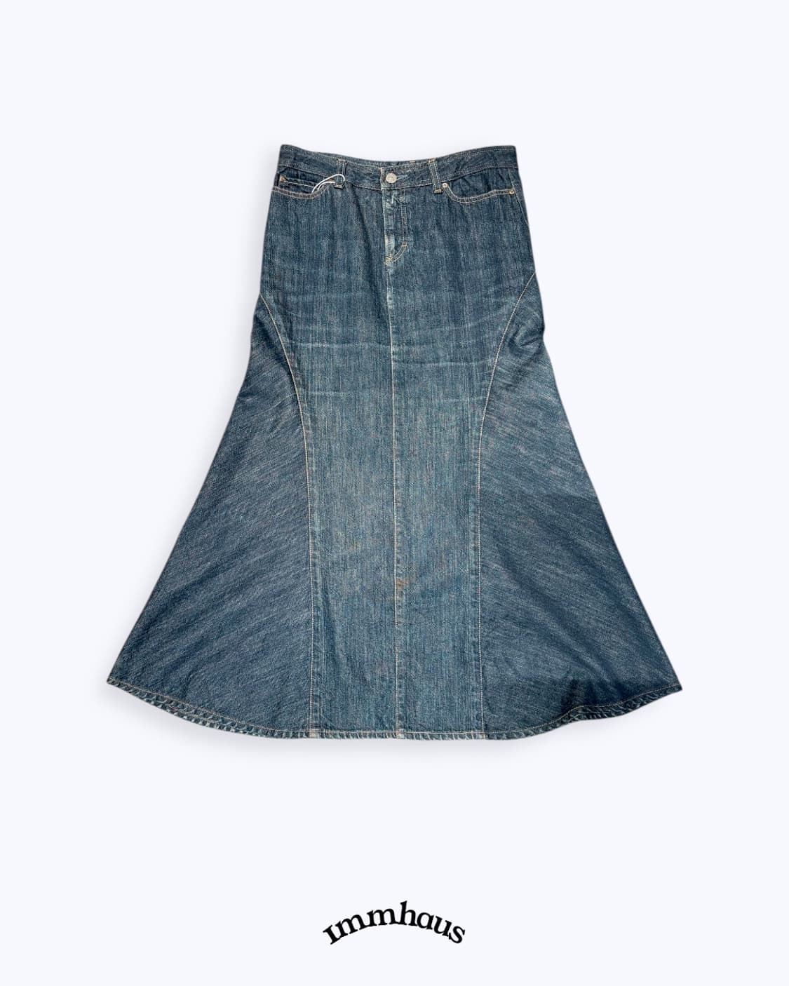 denim mermaid skirt 상품이미지1